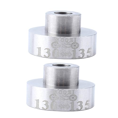 ibasenice Professional Practical Bike Rear Hub Adapter Seat Easy Install Use Rear Hub Conversion Caps