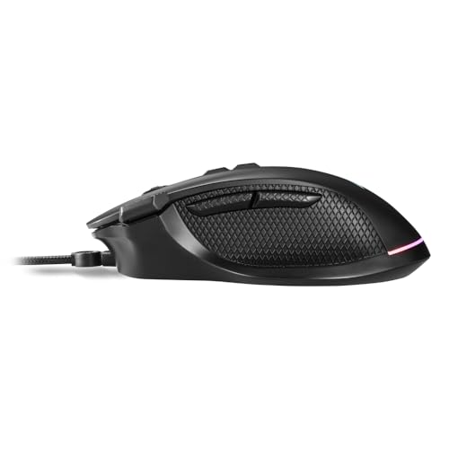SHARK Force 3: il mouse da gioco definitivo con 12.800 DPI, 8 pulsanti e illuminazione RGB - Ergonomico e adatto a tutti i tipi di impugnatura - Mouse gaming - Immagine 6