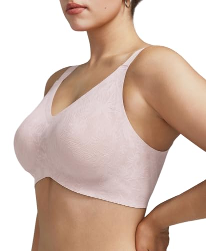 Image of Women's Wireless Minimizer Bra Full Coverage Seamless Support