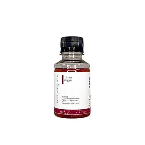 Óleo Vegetal de Rosa Mosqueta, Stex Vegan, 100% Puro e Natural - Elimina Manchas, Anti Estrias e Cel