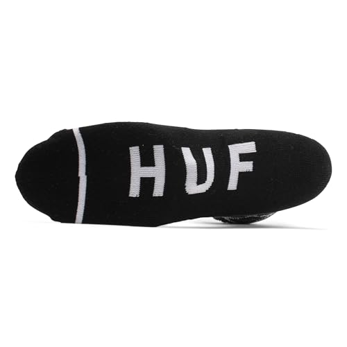 HUF Set Men's Crew Sock with Triple Triangle Logo - Cotton/Poly Blend2