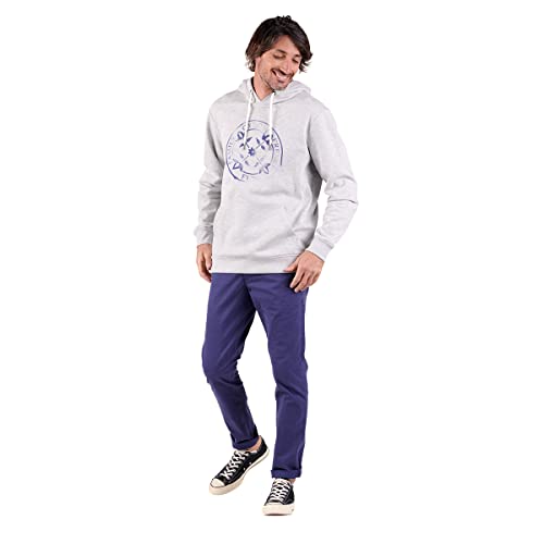 OXBOW O1SAVIOR Sweat à Capuche imprimé Gris Chiné XXL - Image 5
