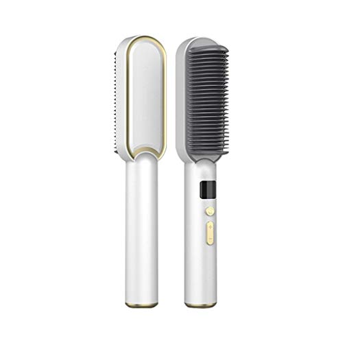 Cepillo alisador eléctrico para cabello con calentamiento rápido miniatura 1