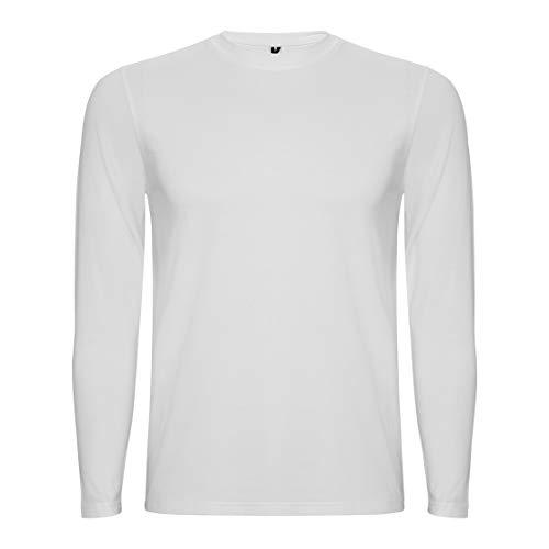 Camiseta térmica Interior de Algodón para Niños - Camiseta Infantil íntima Manga Larga y Cuello Redondo en Punto canalé, clásica, cómoda, Lisa y Suave (10 Años) Cover