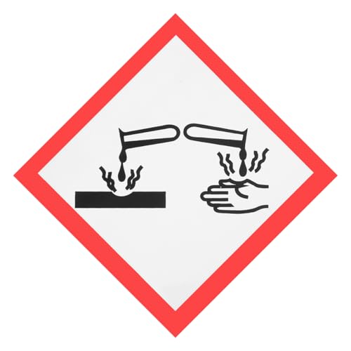 iplusmile etiquetas químicas adhesivo peligro signo de seguridad corrosivo etiqueta adhesiva peligro corrosivo vinilo adhesivo etiqueta pictograma autoadhesiva placa corrosiva PVC