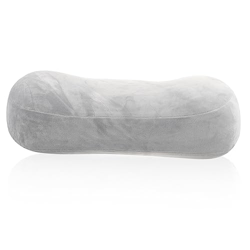 VICASKY Camping Pillow Travel Neck Pillow Memory Sleeping Portable Elderly Pillows Memory Firm Cushion Cervical Lightweight Extra Breathable Small Headrest Support Cotton