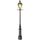 Beistle Cardstock Jointed Lamppost, 6-Feet, Black/Yellow