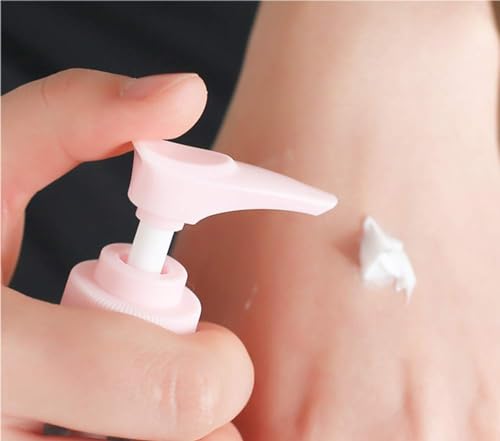 Image of Portable Travel Cosmetics Bottles Plastic Pressing Spray Bottle for Makeup, Toiletries Liquid Containers