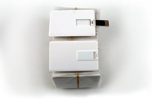 50 2GB Flash Drive - Bulk Pack - USB 2.0 Credit Card Design
