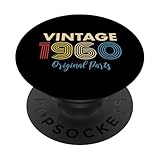 Photo Gallery regalo per una persona nata nel 1960, stile retrò e vintage popsockets popgrip adesivo Photo Gallery regalo per una persona nata nel 1960, stile retrò e vintage popsockets popgrip adesivo