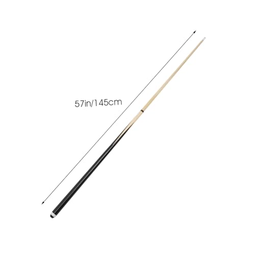 Taco de billar Happyyami 145 cm madera blanca sintética miniatura 2