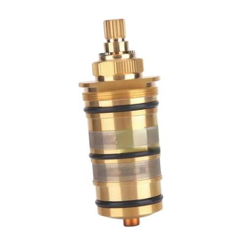Folpus Cartuchos termostáticos Válvulas de grifo Reemplazo Part de plomería Válvula de plomería Termostática Cartridges de grifo, 9 Cm