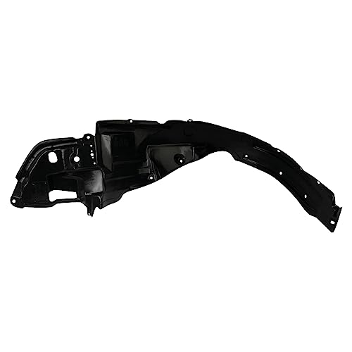 Image of TRQ Front Driver and Passenger Side Inner Fender Liner Set Compatible with 2011-2013 Toyota Corolla