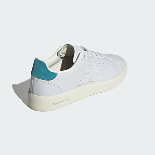 Image of adidas Men Leather Lace Up Tennis Shoe
