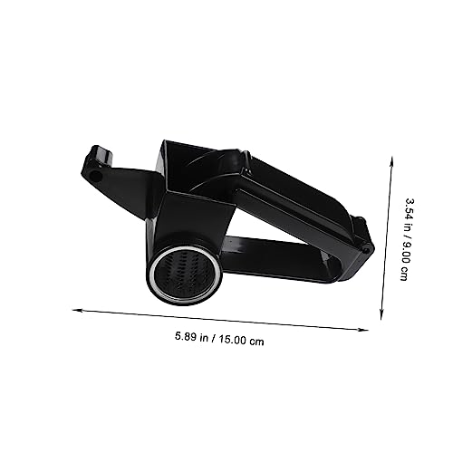 Rallador manual Zerodeko con mango rotatorio negro miniatura 5