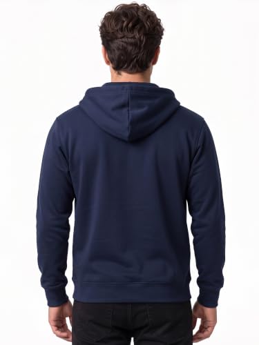 Image of XENOVAURBAN Zipper Hoodie for Men /Women | Unisex fit Cotton Fleece Hooded Sweatshirt - Zipper