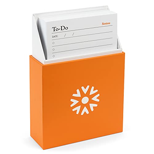 Caja de tarjetas de lista de tareas Notsu para organizar pendientes sin desorden