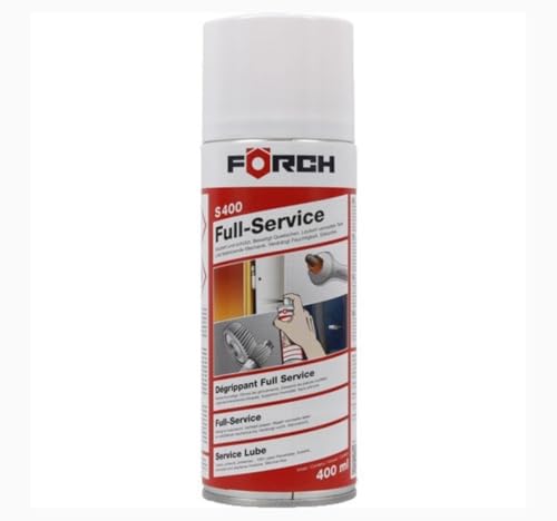 Aceite Multiusos Lubricante en Spray 400 ml sin Silicona S400 – Aflojatodo Antioxidante, Elimina Chirrios, Afloja Tornillos Oxidados, Desplaza Humedad, Protege Metal, Lubricante para Bisagras,