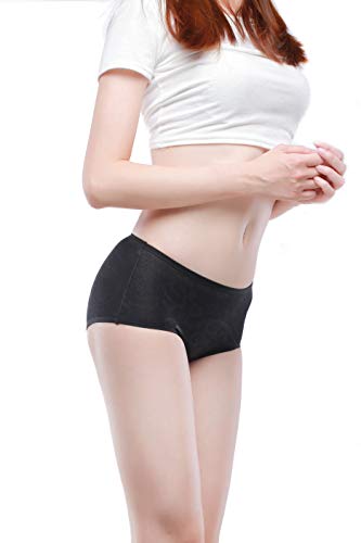 Image of YOYI FASHION Women Menstrual Period Briefs Jacquard Easy Clean Panties US Size XXS-5XL /12