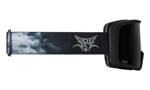 Gafas Spy+ Black Metal para evitar fatiga ocular con lentes de espejo negro 3