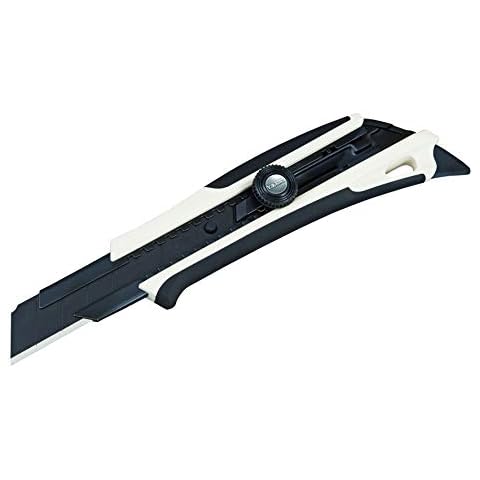 TAJIMA Razor Black Utility Knife with Twist Lock Cover