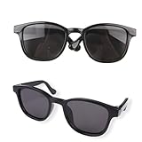 Btgghytr Pet Sunglasses for Dogs Cats Sun Protections Eyeglasses Windproof Cool Sunglasses Costume Dress Up