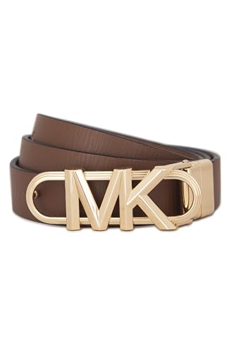Michael Kors Womens 1 Inch Reversible Logo Belt, Stylish &