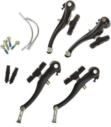 Gadget Deals metal + rubber MTB Bicycle V Brake Set Alloy Front Rear Bicycle Break