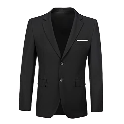 Mens 2 Piece Suit Slim Fit Business Wedding Party Tuxedo Dress Suits for Men Jacket and Pants Set4