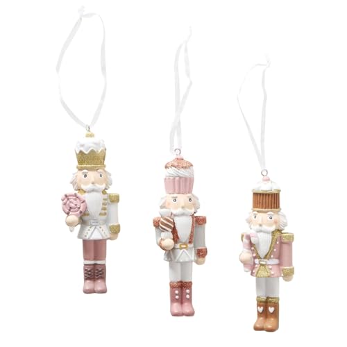Arinosa Nussknacker Candy Shabby Pastell Rosa Weihnachtsdeko zum...