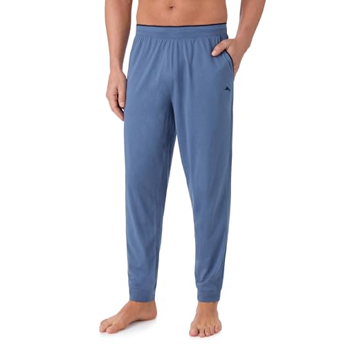 Tommy Bahama Men's Essential Jogger, Long Tapered Cotton Blend