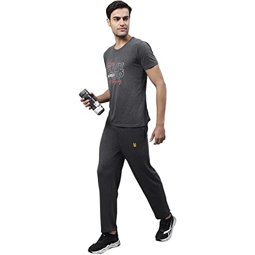 Image of Mack Jonney Printed Co-ord Set Tracksuit For Men (Pack of 2)-T PRT 23 WHT 24 YLW D10 WHT YLW 04-P