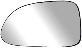 Driver Side Non-heated Mirror Glass w/backing plate, Dodge Dakota Pick-Up, Durango, 5" x 8 1/16" x 8 5/16" (non-foldaway mirrors, 5x7)