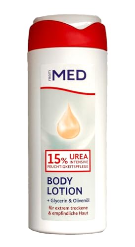Body Lotion Urea 15% Extrem Trockene empfindliche Haut Glycerin Olivenöl 3x250ml