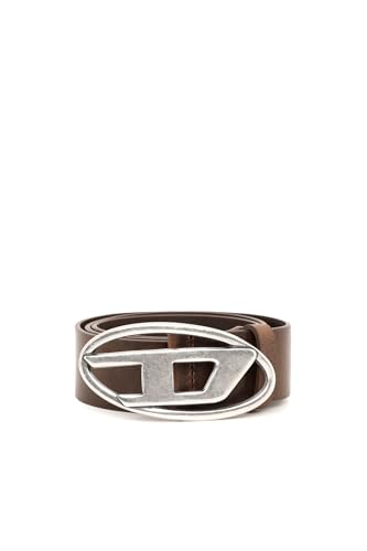 Diesel_OVAL D LOGO B-1DR BE_APPAREL_BELT_Braun_105