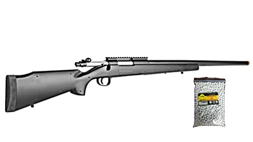 Airgunplace Double Eagle M61 Bolt Action Powerful Spring Airsoft Gun Certified 420 FPS with .20g + Free 1000 0.2G BBS Airgunplace Double Eagle M61 Bolt Action Powerful Spring Airsoft Gun Certified 420 FPS with .20g + Free 1000 0.2G BBS