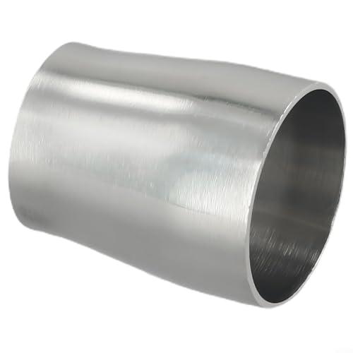 Gettimore - Adaptateurs soudés en acier inoxydable de qualité supérieure pour raccords de tuyaux sanitaires (1,5 à 3,2 cm)