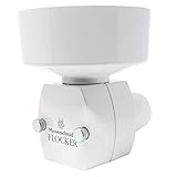 Hand-Operated Oat Flaker Roller Mill Attachment with Surgical Stainless Steel Roller - Works with Hand Crank Base or Motor Base - Flaker Mill Attachment by FAMILY GRAIN MILL