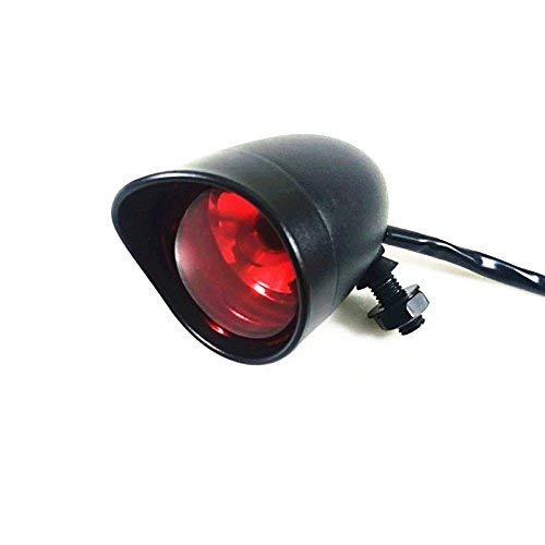 DLLL Luz trasera de freno universal para motocicleta, para Chopper Bobber Cafe Racer Scooter Touring ATV