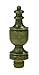 Deltana DSUT10WL White Light 1-3/8" Solid Brass Urn Tip Decorative Finials for Deltana Hinge DSUT