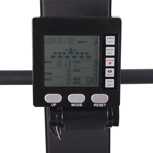 Image of Let's Play Ski Machine, Rowing Machine for Full Body Workout At Home Gym Air Rowing Machine for Exercise with Floor Stand