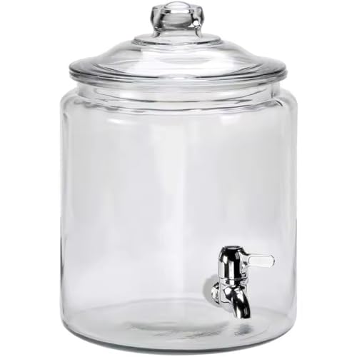 Enbebamd Glasgetränkespender mit Edelstahl-Zapfen