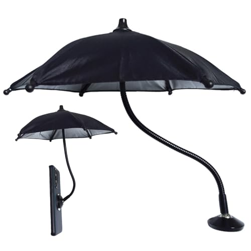 Parapluie pour téléphone portable magnétique pare-soleil anti-éblouissement flexible