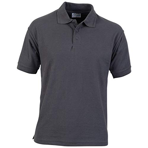 Absolute Apparel Mens Precision Polo (6XL) (Convoy Grey)
