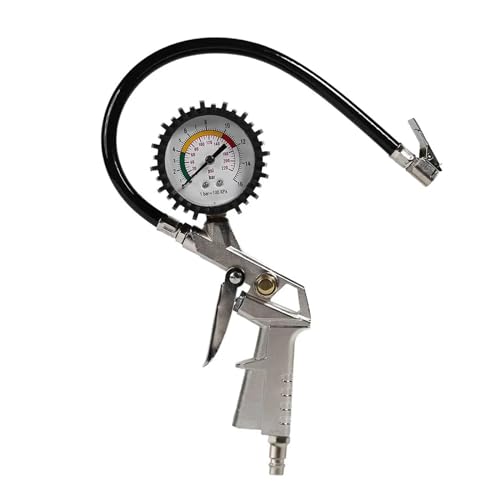 220PSI Auto Motorrad Multifunktionale Reifen Luftdruck Überwachung Gauge Tester Luft Kompressor Dial Meter Inflator Pumpe Werkzeuge Einfach Zu Bedienen