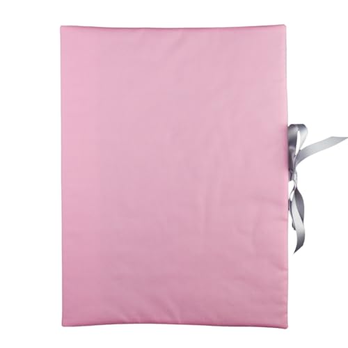 bettina bruder - Sammelmappe DIN A3 - innen 30 Sichthüllen - Uni rosa - innen grau