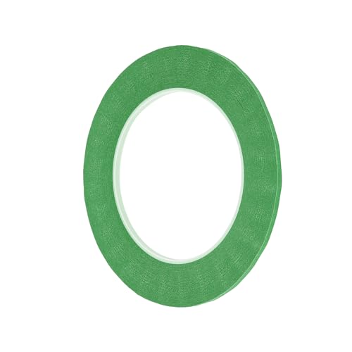 Image of 1 Pc Painters Tape Masking Master Tape Easy Removal Green 5000x0.3x0.01cm / 54.68 Yards x 0.12 Inches x 140um