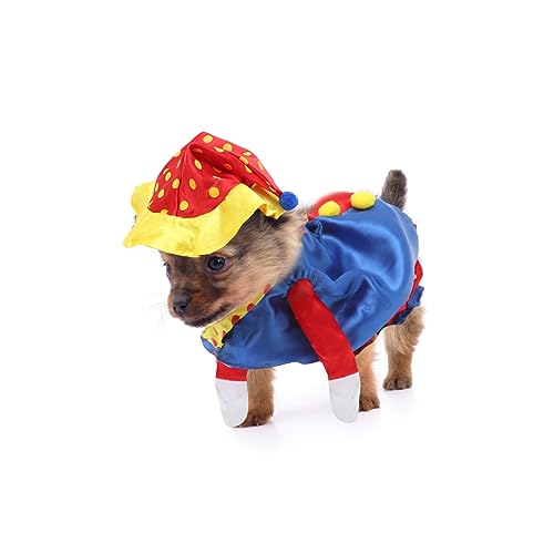Disfraz de Payaso para Perro XXL Suéter Cálido y Cómodo miniatura 5