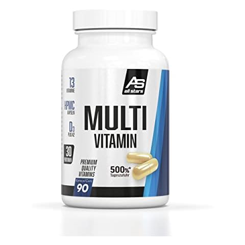 All Stars Multivitamin I 90 Kapseln Multivitamine hochdosiert I Supplement Cover