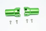 HPI Venture FJ Cruiser Upgrade Parts Aluminum Rear Axle Adapter - 1Pr Set Green